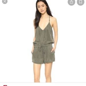 Olive green BLANKNYC romper